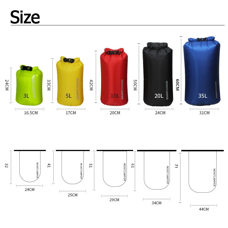 Ultralight Dry Sack 3/5/10/20/ - Dry Bag Roll Top reseña y precio