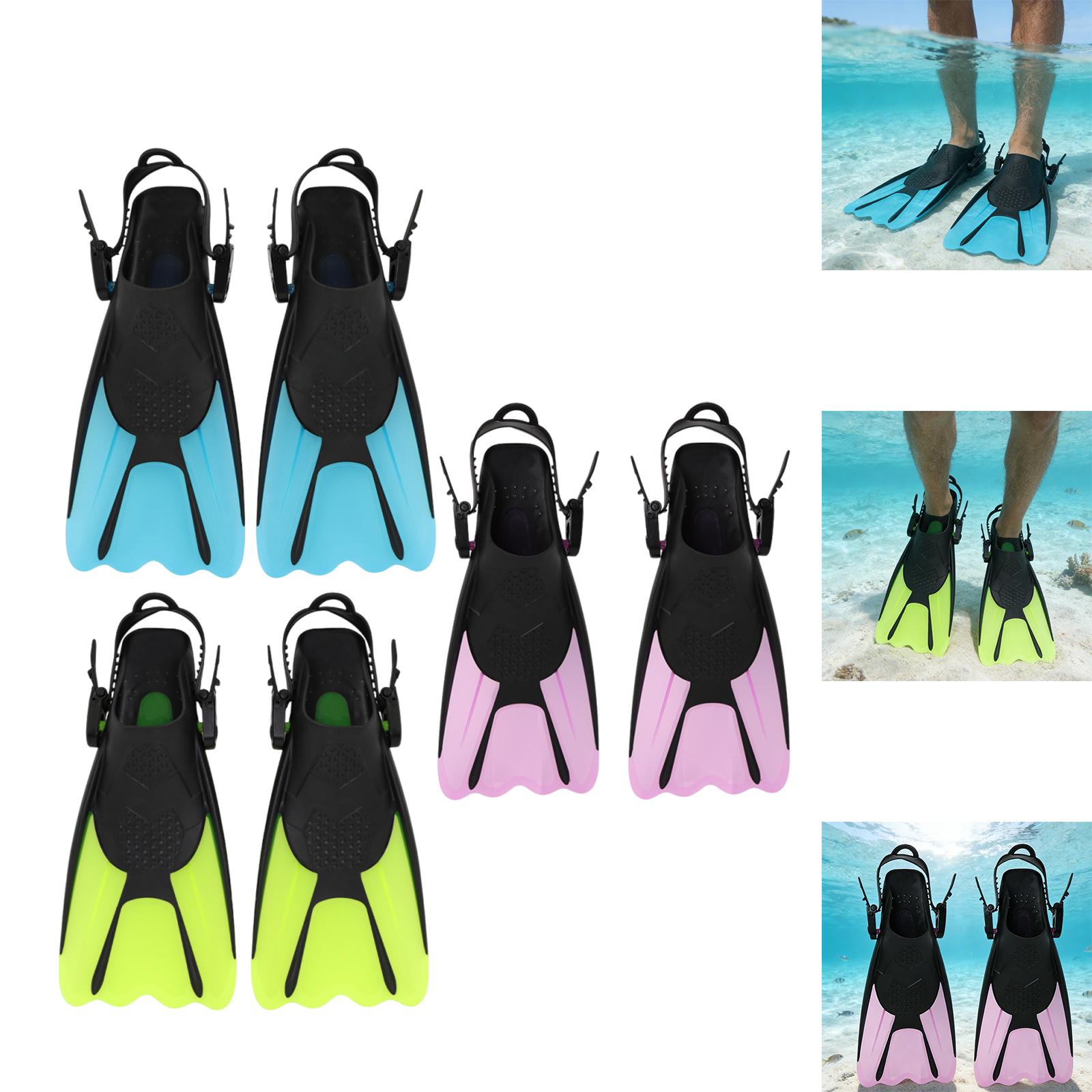 Open Heel Swim Fins Adjustable - Aquatic Sports Scuba reseña y precio