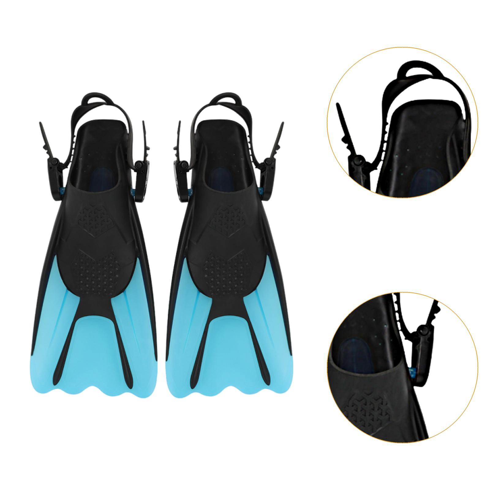 Open Heel Swim Fins Adjustable - Aquatic Sports Scuba reseña y precio