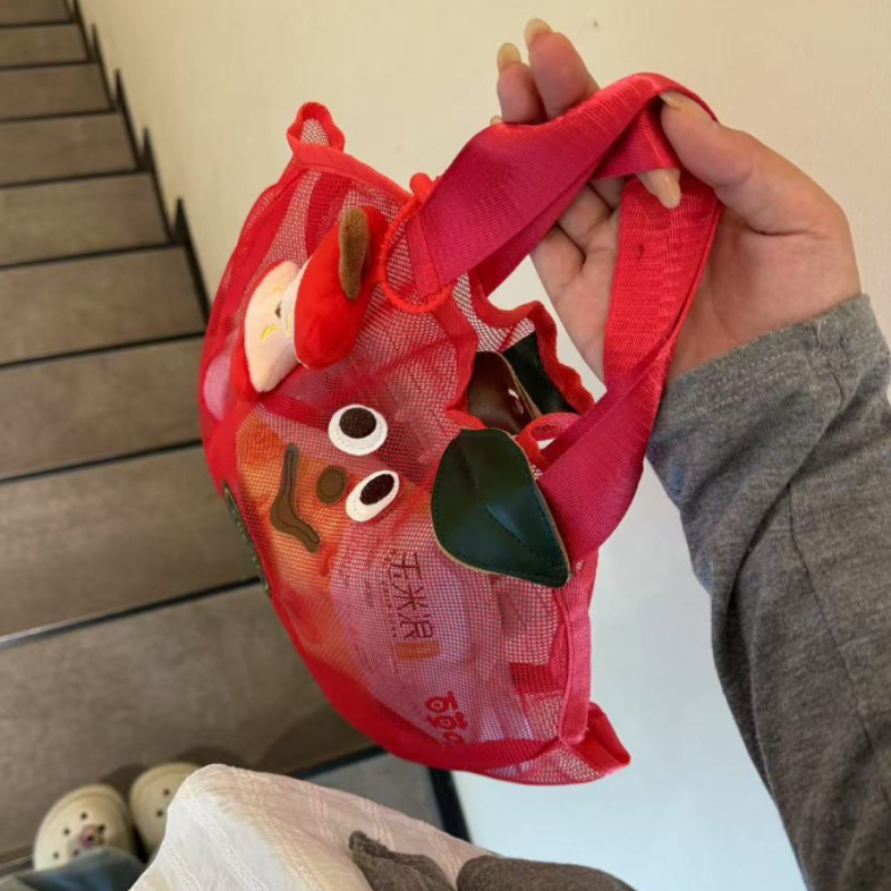 Cute Apple Shape Mesh Tote Bea - Dry Bag Roll Top reseña y precio