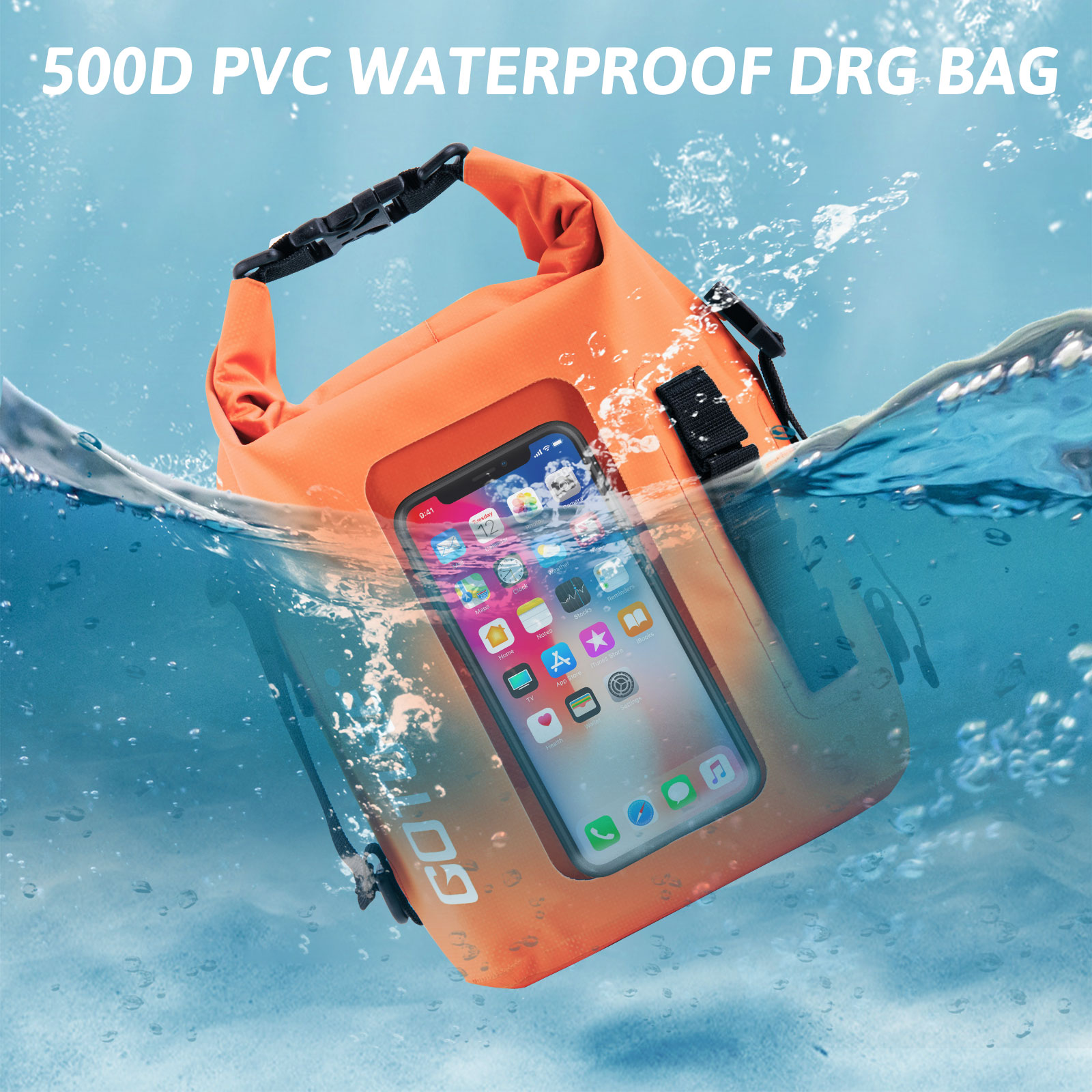 Goture 5L Waterproof Dry Bag w - Dry Bag Roll Top reseña y precio