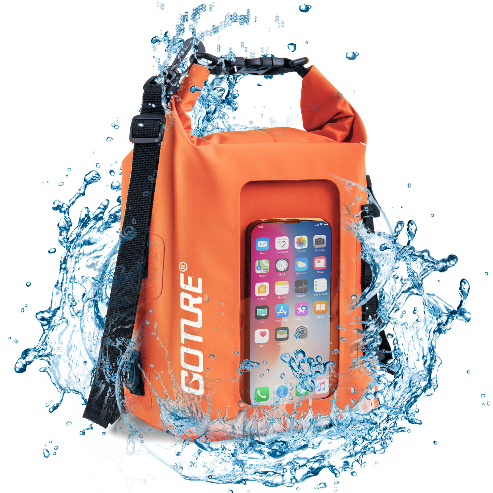 Goture 5L Waterproof Dry Bag w - Dry Bag Roll Top reseña y precio