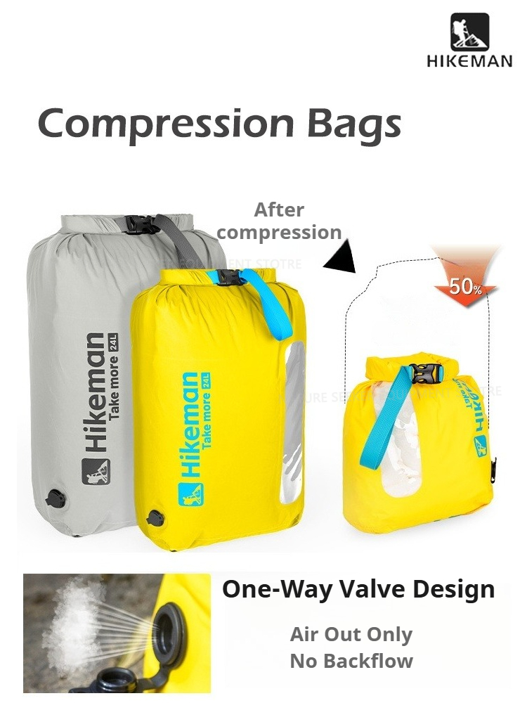 HIKEMAN Vacuum Compression Bag - Dry Bag Roll Top reseña y precio