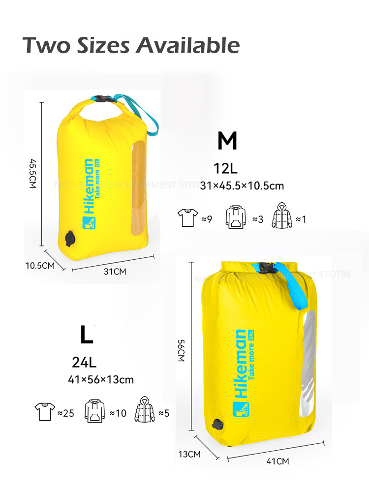 HIKEMAN Vacuum Compression Bag - Dry Bag Roll Top reseña y precio